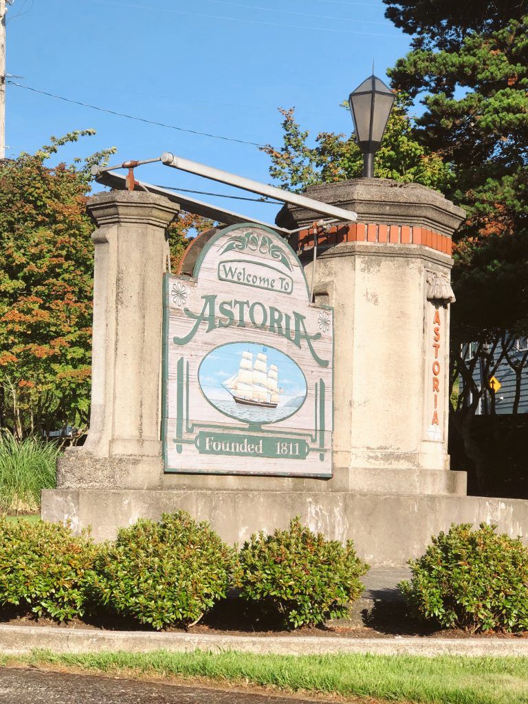 Señal de entrada a Astoria