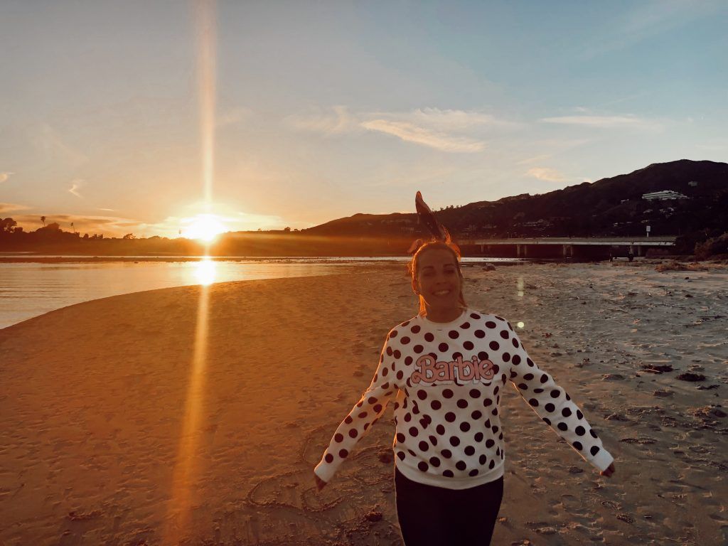Sunset in Malibu Colony
