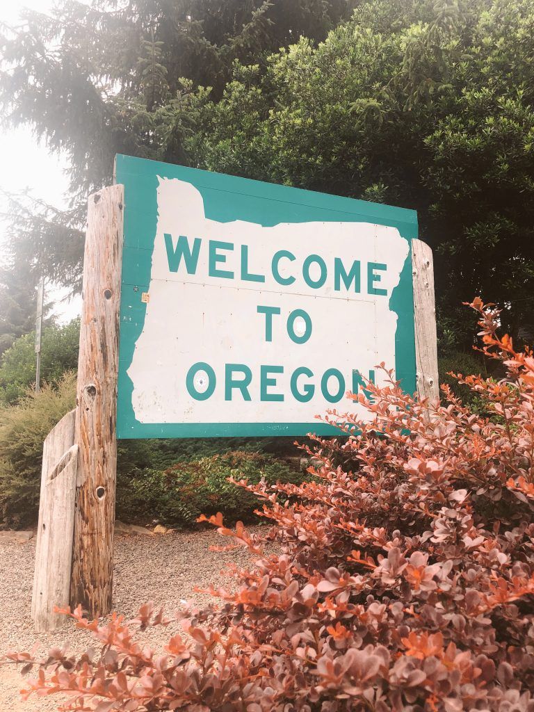 Oregon sign