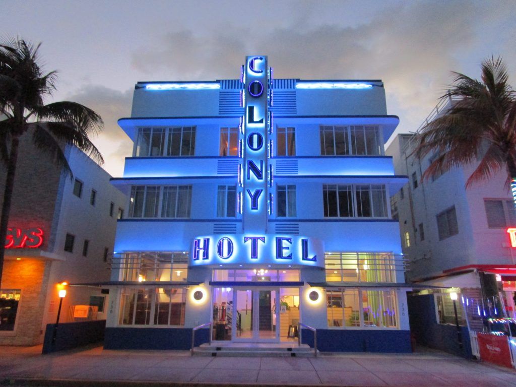 colony hotel una semana en miami